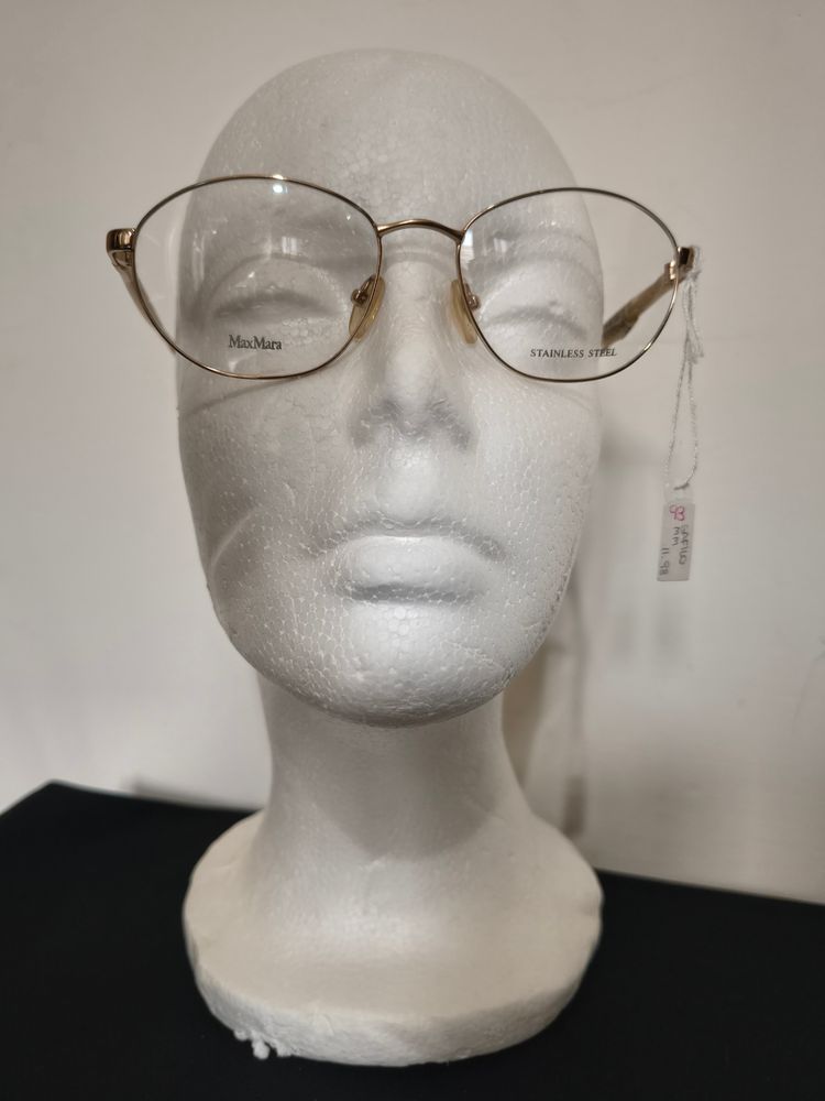 Montatura Maxmara Gold Metal Eyeglasses image 1